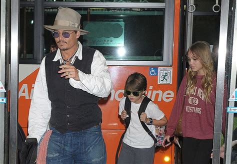 johnny depp daughter and son.